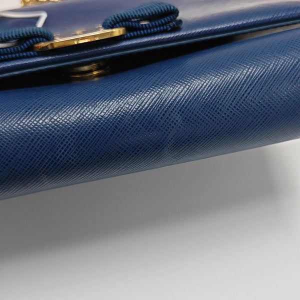 Ginny Calfskin Blue