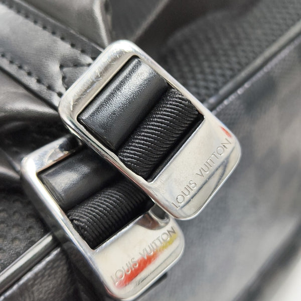MICHAEL Damier Graphite Coated Canvas Gray
