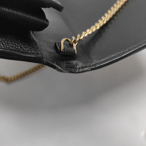 Calfskin Shoulder Bag Black