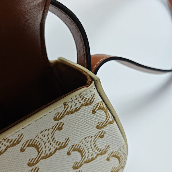 TABOU Mini Coated Canvas White