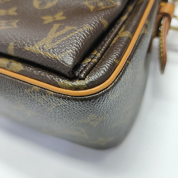 VIVA CITE Monogram Coated Canvas Brown