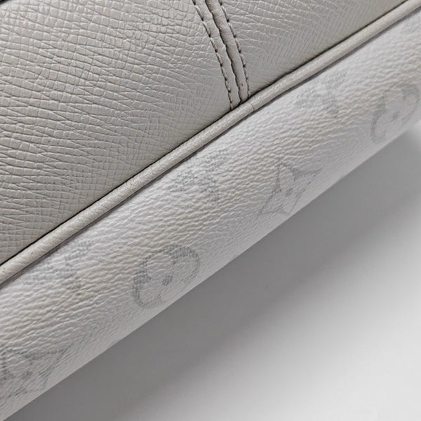 OUTDOOR PM Monogram Coated Canvas White