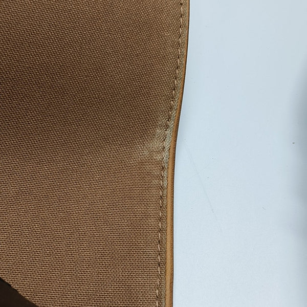 VALMY Monogram Coated Canvas Brown