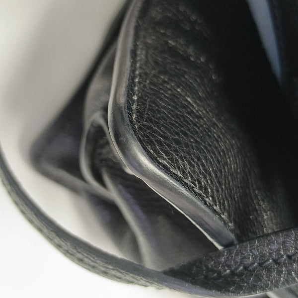 Etiquette Calfskin Black