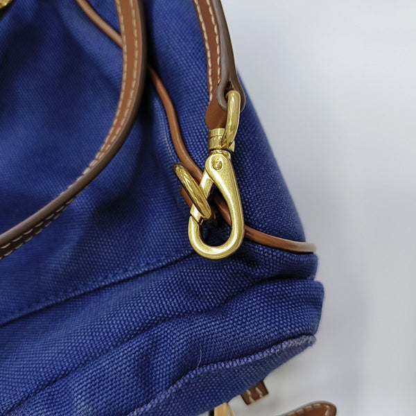 Canvas Backpack Blue