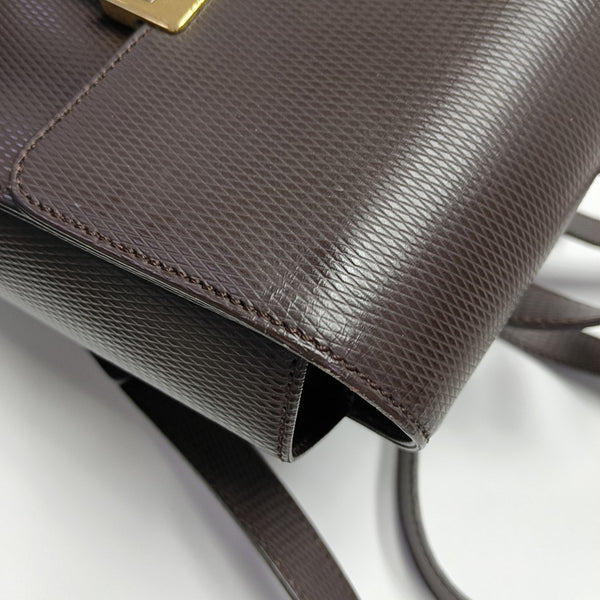 Leather Backpack Brown