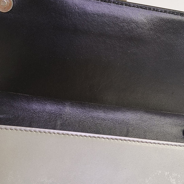 Cahier Saffiano Calfskin Silver