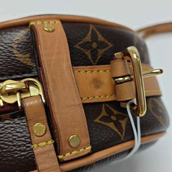 BOITE CHAPEAU PM Monogram Coated Canvas Brown
