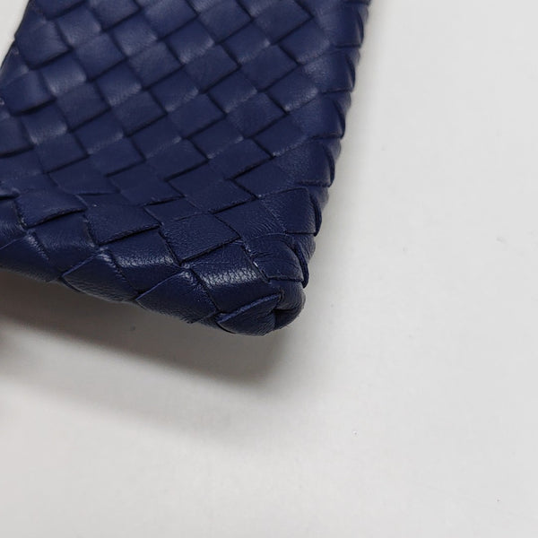 Calfskin Coin Purse Blue