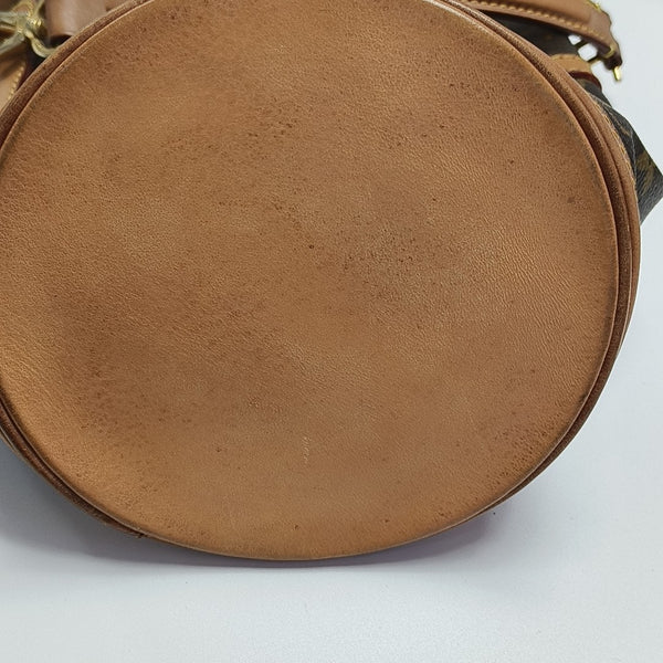 DUFFLE Monogram Coated Canvas Brown