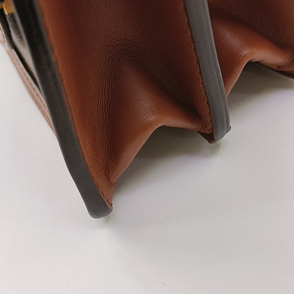 DAUPHINE Mini Monogram Coated Canvas Brown