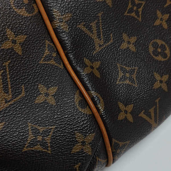 TOTALLY MM Monogram Coated Canvas Brown