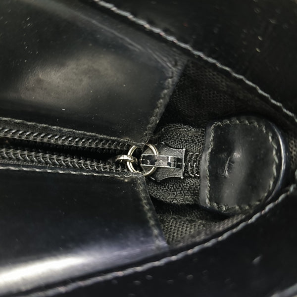 Fabric Shoulder Bag Black