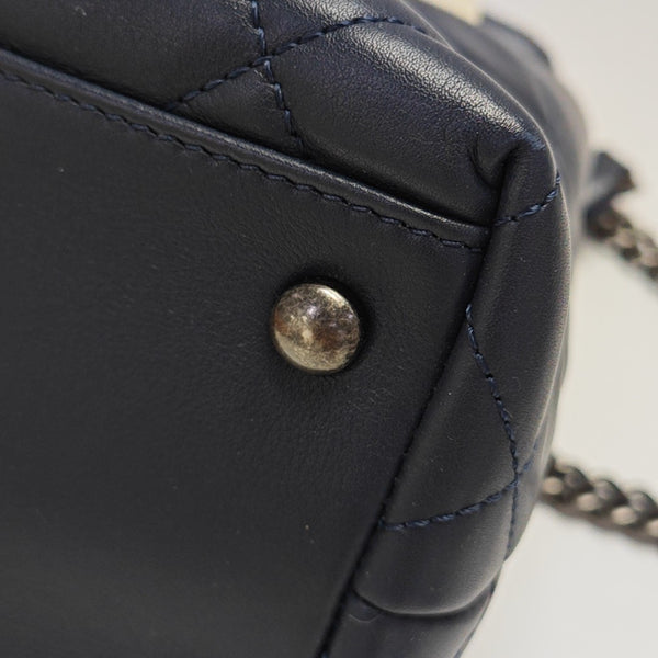 PORTOBELLO Quilted Calfskin Blue