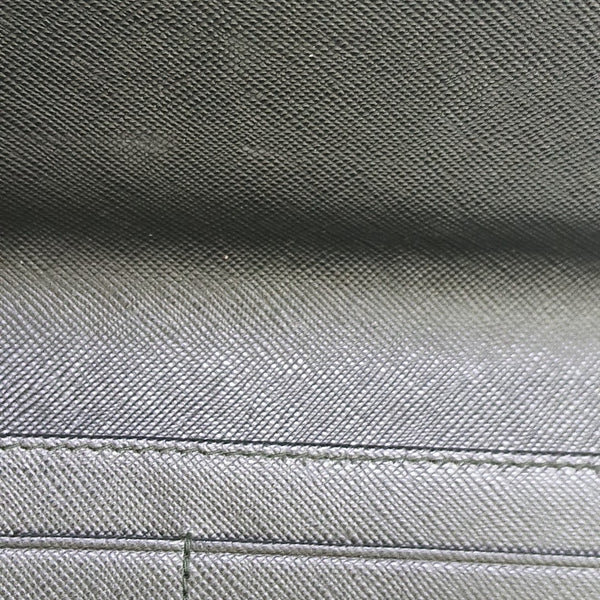 Saffiano Calfskin Wallet Black