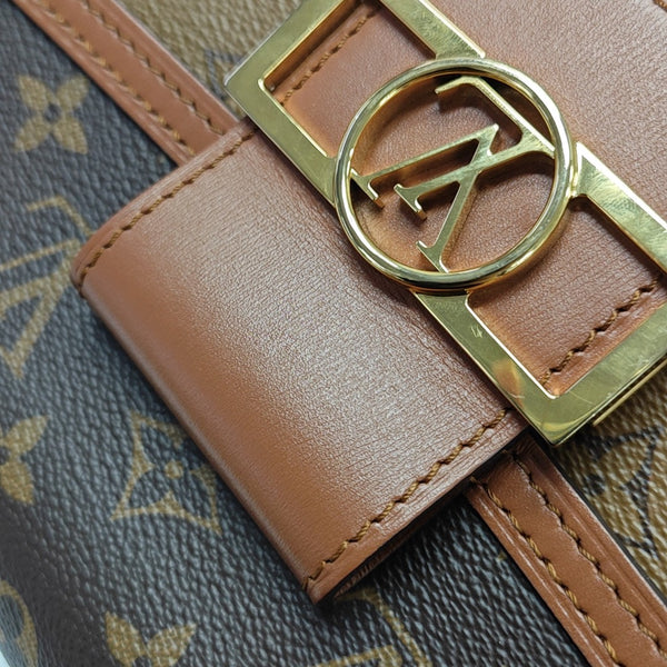 DAUPHINE Mini Coated Canvas Brown