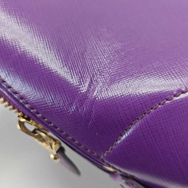 Darina Leather Purple