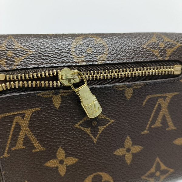 KOALA Monogram Coated Canvas Brown Wallet