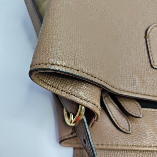Camberley Derby Large Calfskin Brown