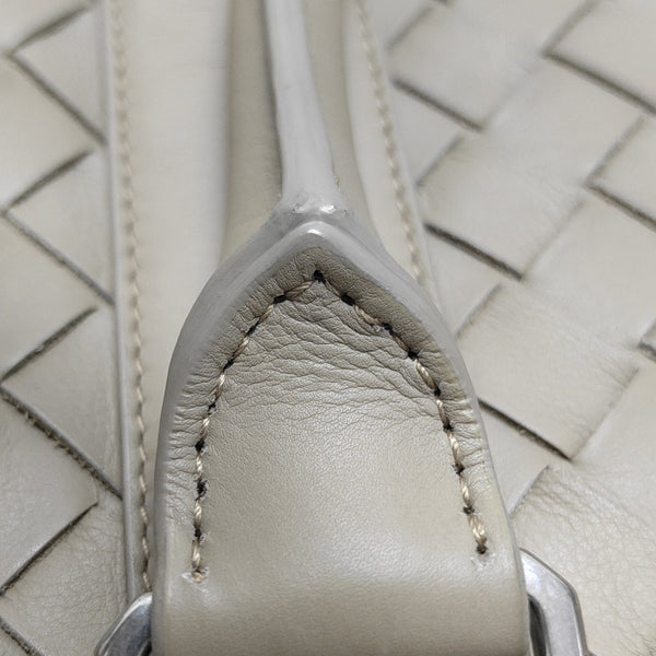 Calfskin Shoulder Bag Gray