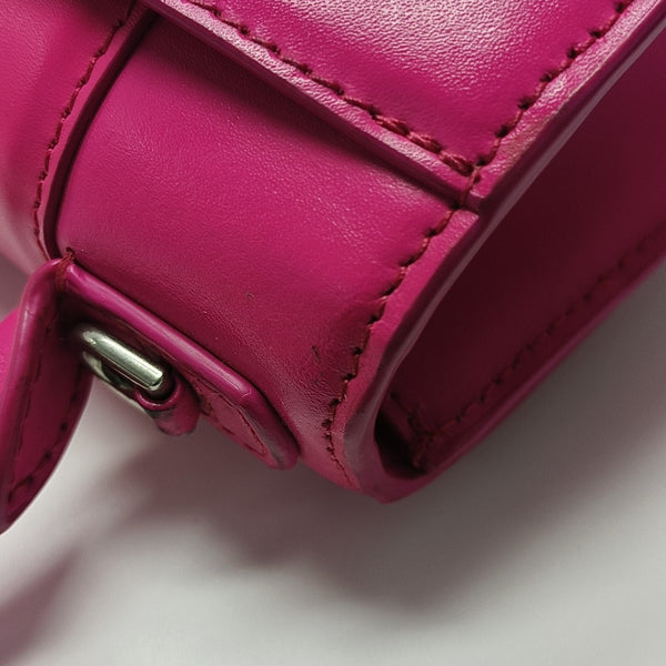 Hourglass XS Quilted Calfskin Red