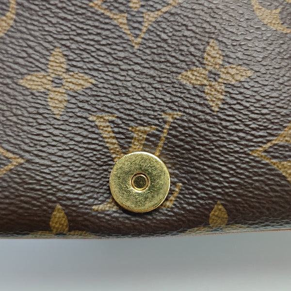 DIANE Monogram Coated Canvas Brown