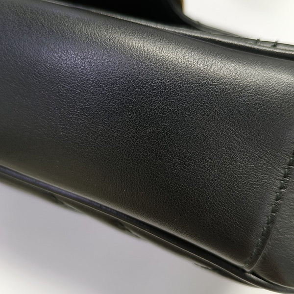 GG Marmont Small Quilted Calfskin Black