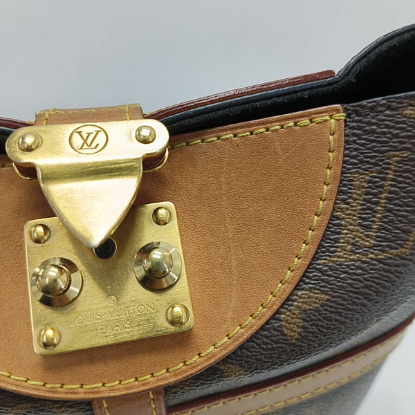 DUFFLE Monogram Coated Canvas Brown
