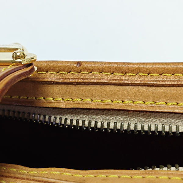 LV × TM SHIRLEY Monogram Coated Canvas White