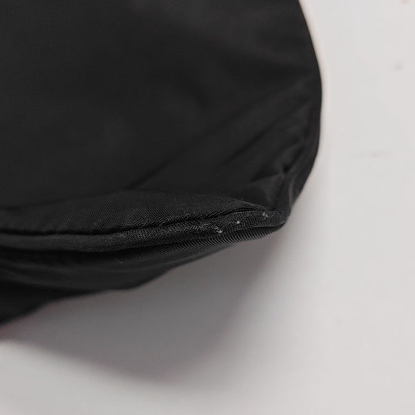 Nylon Top Handle Bag Black