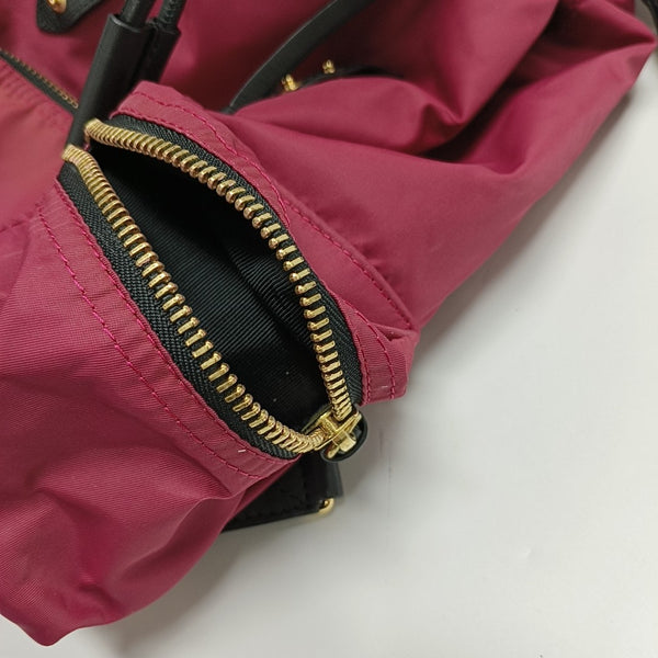 The Rucksack Medium Nylon Red