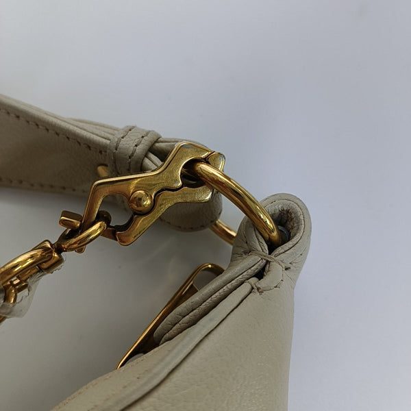 Aphrodite Small Calfskin White