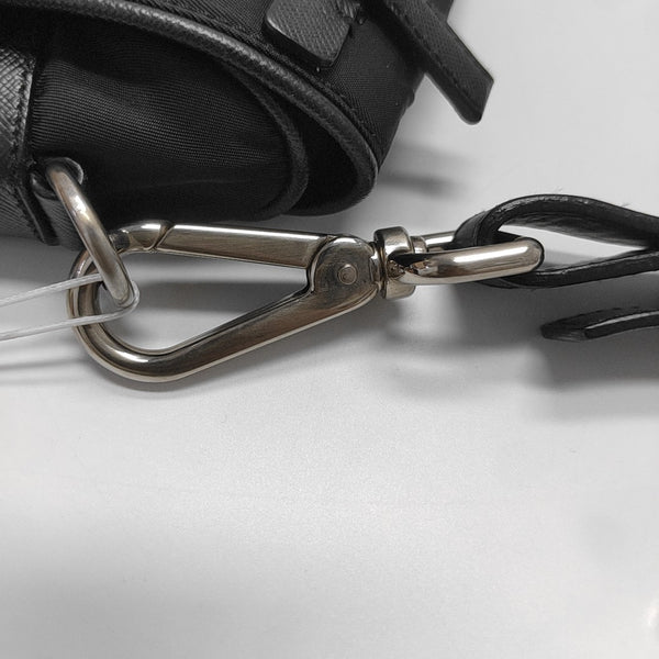 Nylon Shoulder Bag Black
