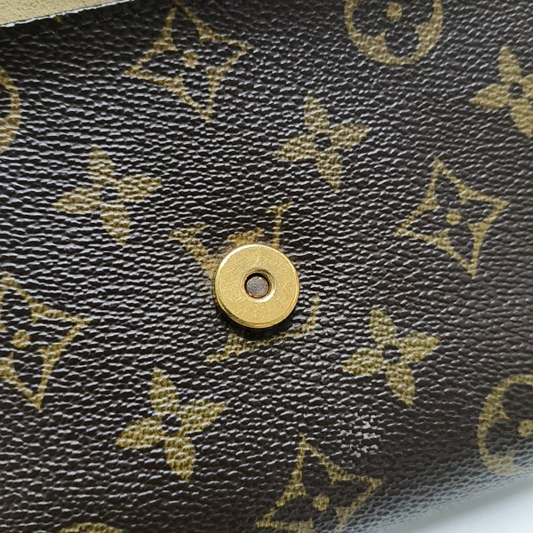 TWIN GM Monogram Coated Canvas Brown