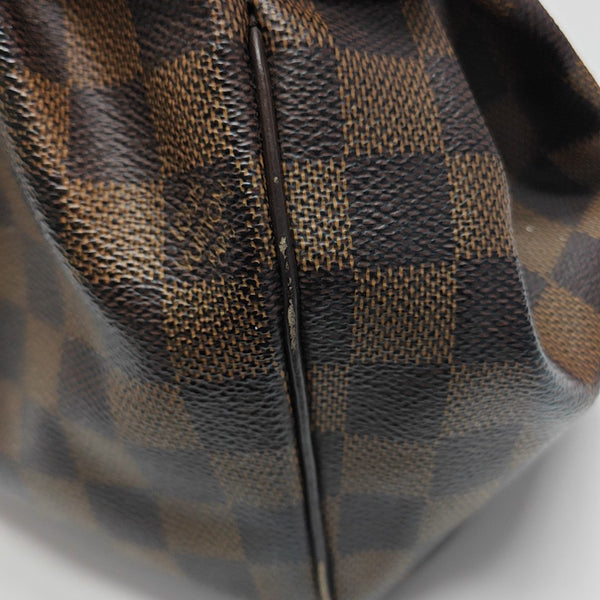 TREVI PM Damier Ebene Coated Canvas Brown