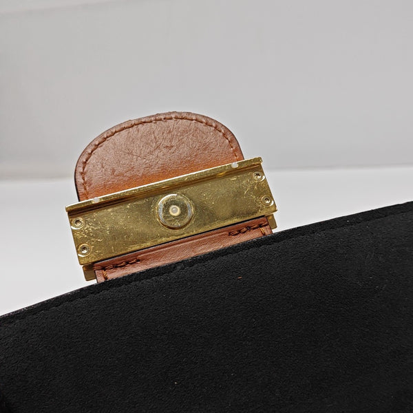 DAUPHINE Mini Monogram Coated Canvas Brown