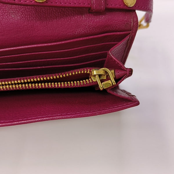 Calfskin Shoulder Bag Red