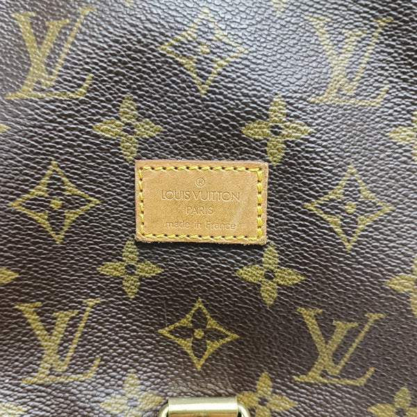 SAUMUR Monogram Coated Canvas Brown
