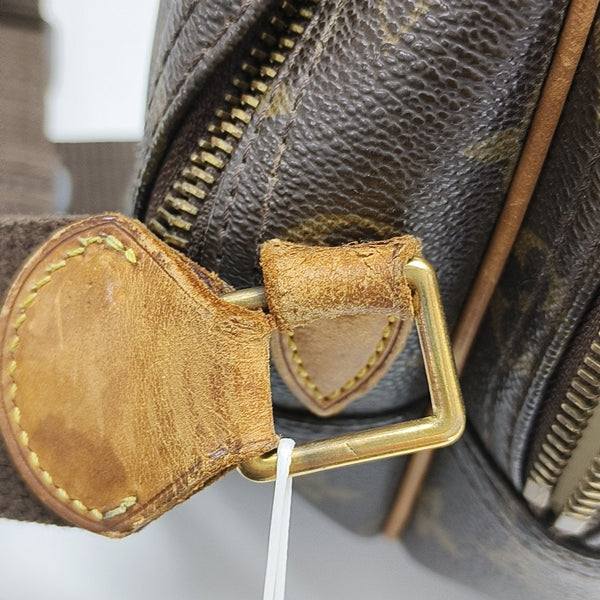 REPORTER Monogram Coated Canvas Brown