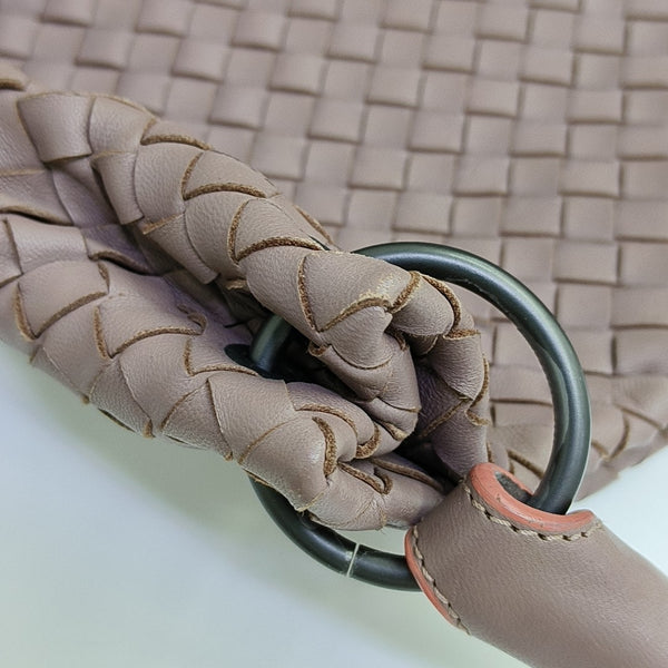 Lambskin Shoulder Bag Beige