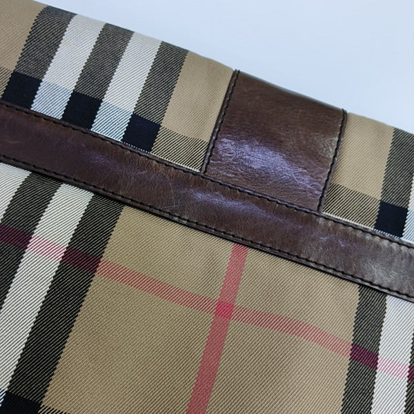 Canvas Shoulder Bag Brown