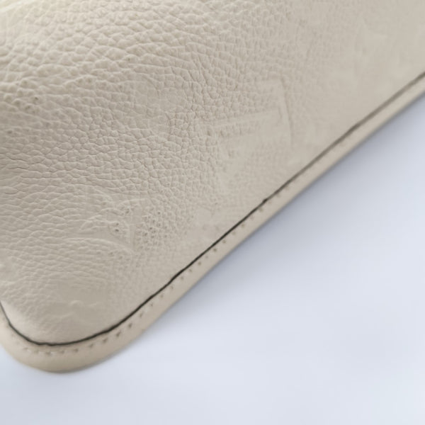 DIANE Monogram Calfskin Beige
