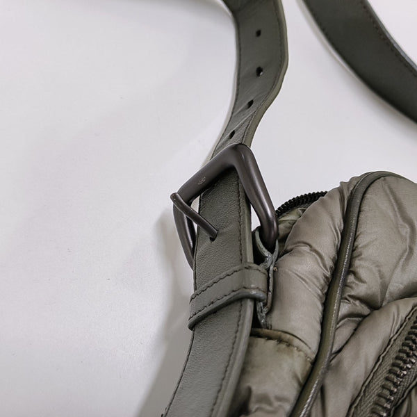 Quilted Nylon Gray