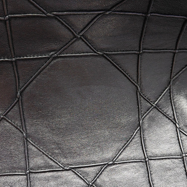 Granville Quilted Lambskin Black