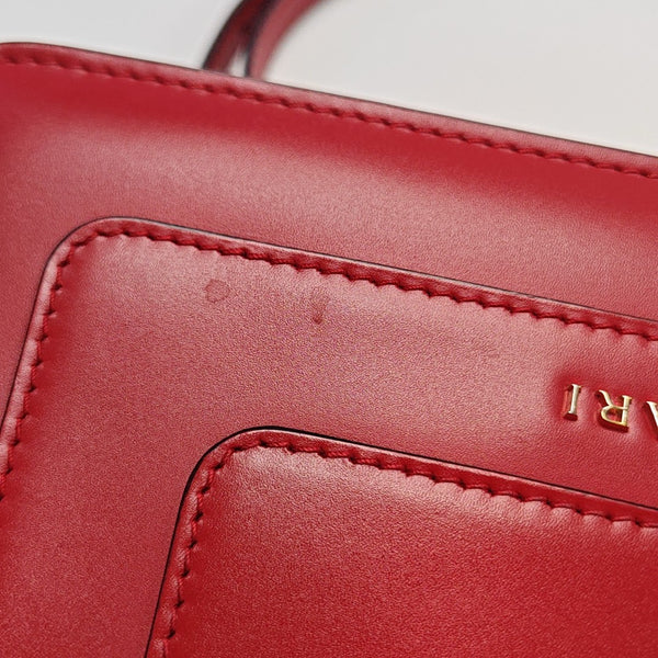 SERPENTI FOREVER Small Calfskin Red