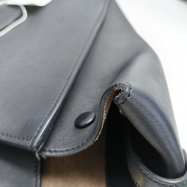 TIE Small Calfskin Black