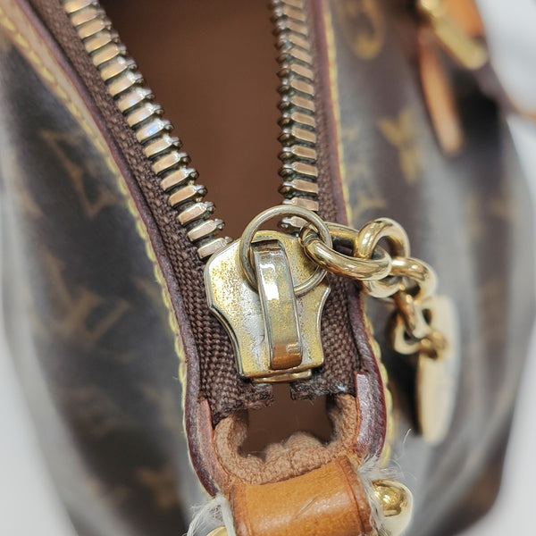 PALERMO PM Monogram Coated Canvas Brown