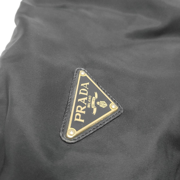 Nylon Shoulder Bag Black