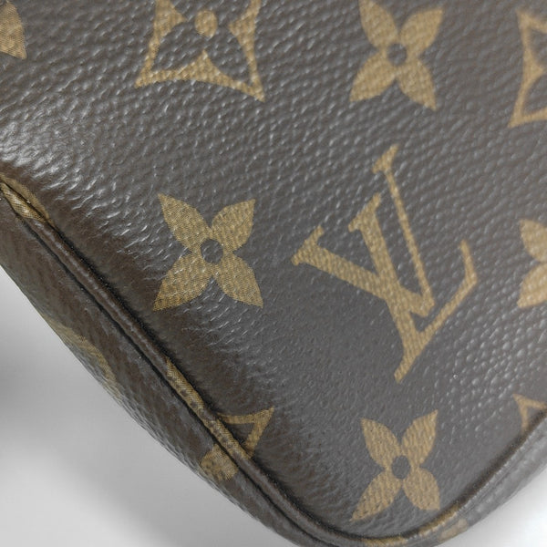 ACCESSOIRES Mini Monogram Coated Canvas Brown