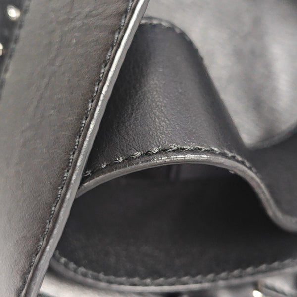 Calfskin Backpack Black